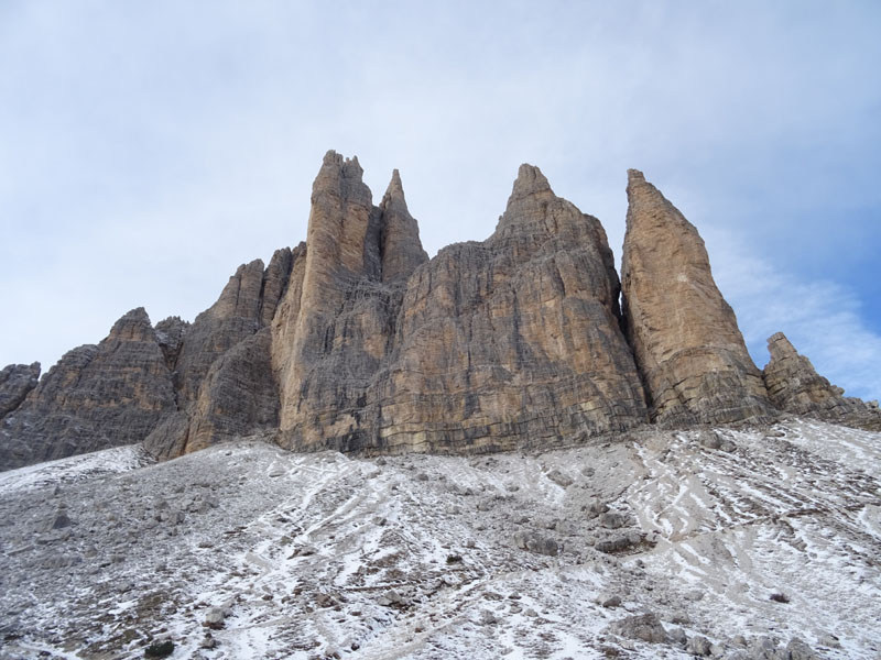 ai piedi delle....Tre Cime di Lavaredo